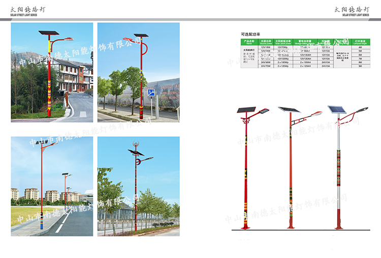 太陽能路燈_太陽能一體化路燈_太陽能民族特色路燈