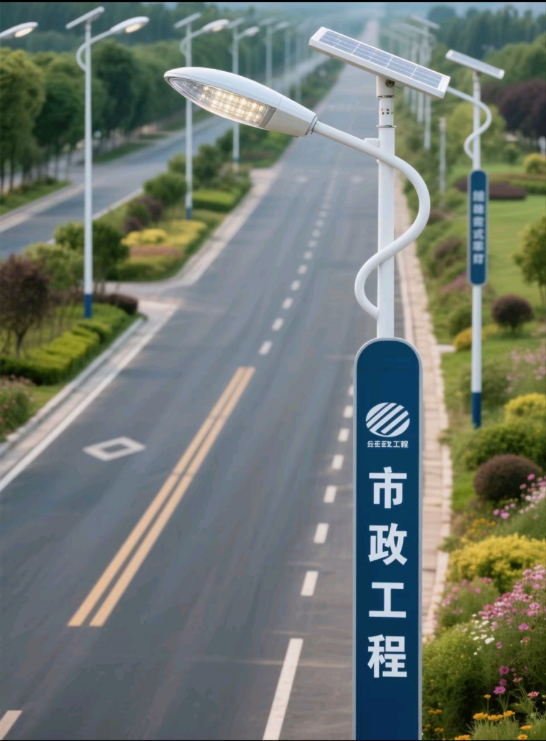 不是所有的太陽能路燈都叫“分體式”——為什么市政工程偏愛南德分體式？